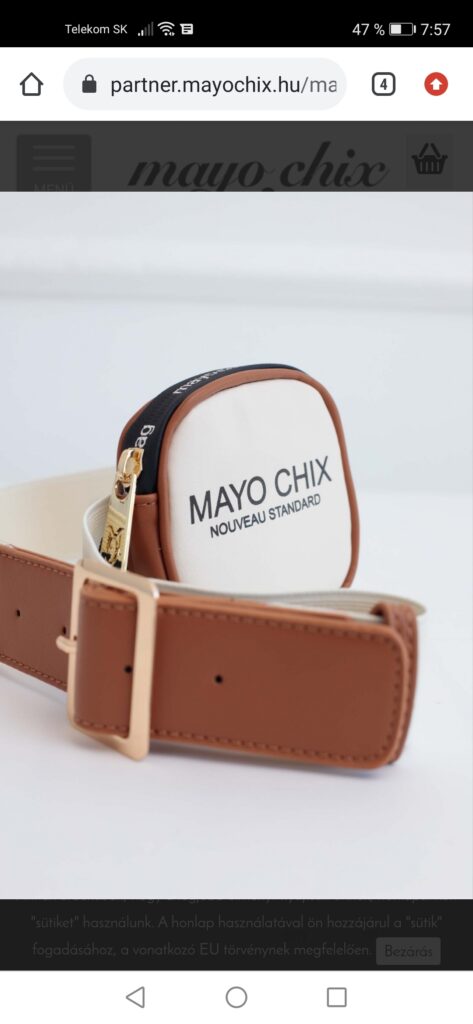 Opasok s vreckom Mayo Chix